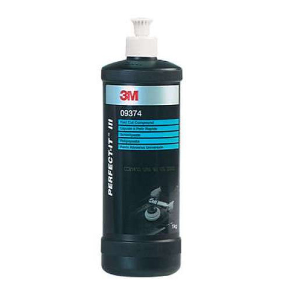 3M Perfect-It III Fast Cut Compound, poleerimispasta, valge, 1 kg