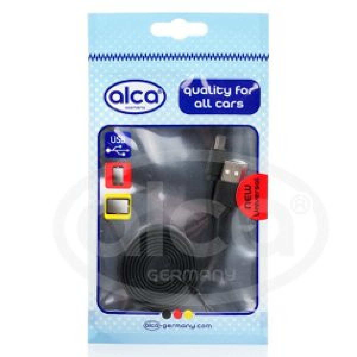 ALCA USB 2.0 kaabel Type-C, must, 100 cm pikk (nutitelefonidele, tahvelarvutitele, nt Samsungile)