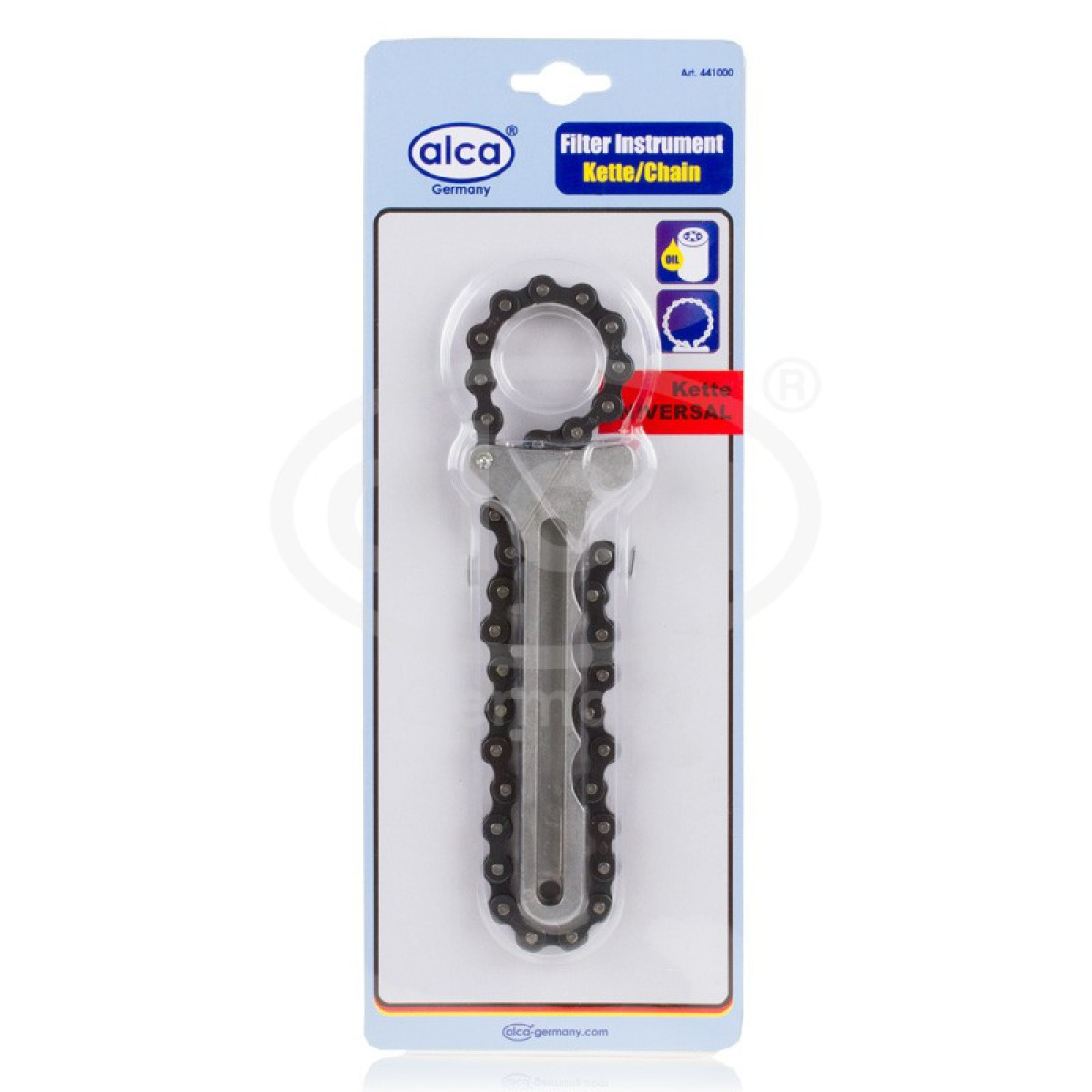 ALCA Oil Filter Wrench, Chain Type, õlifiltrivõti