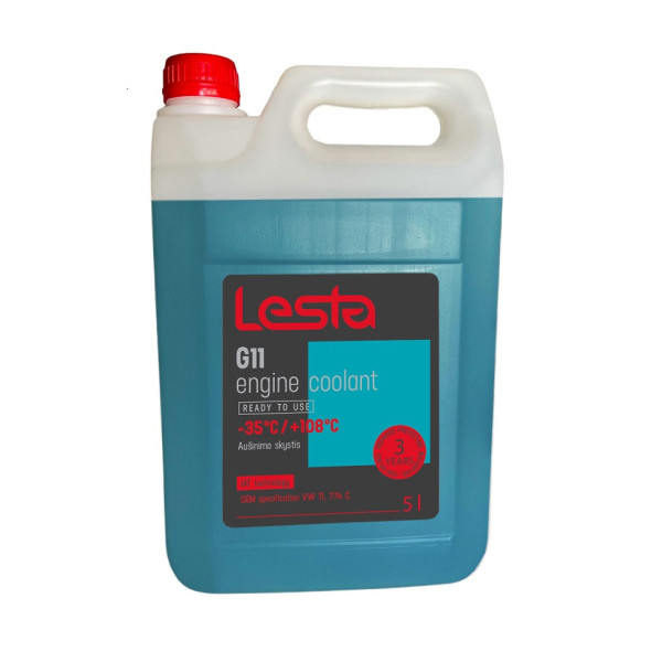 LESTA Antifreeze G11 -35°C, jahutusvedelik, 5l