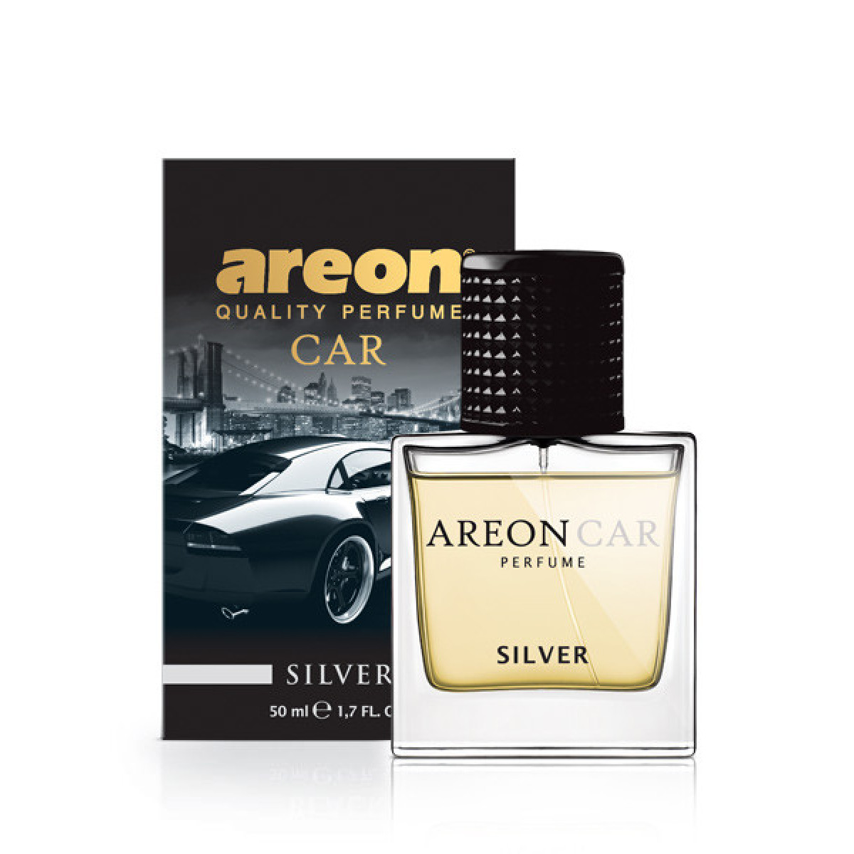 AREON Car Perfume Silver õhuvärskendaja sprei, 50 ml