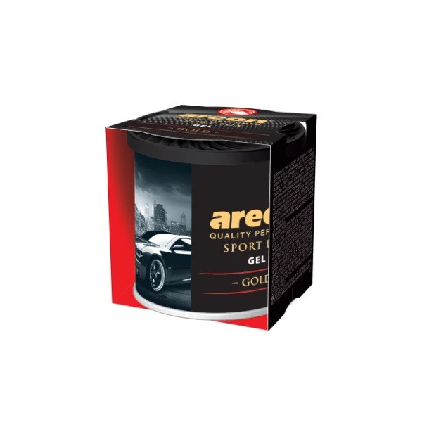 AREON Gel Sport Lux Gold, õhuvärskendaja karbis