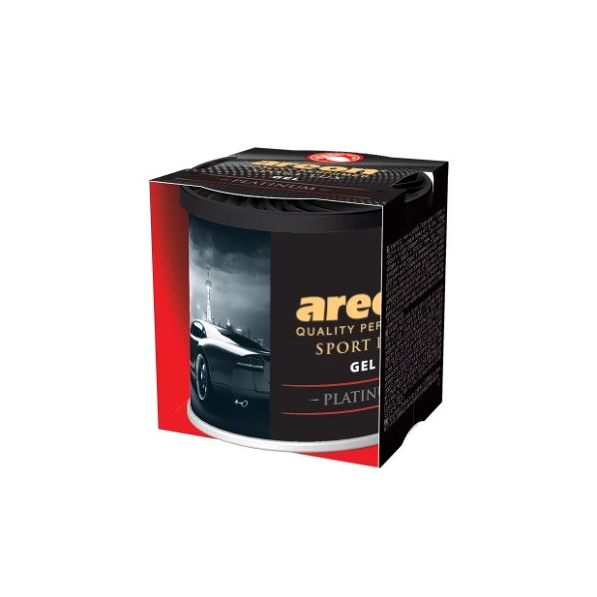 AREON Gel Sport Lux Platinum, õhuvärskendaja karbis