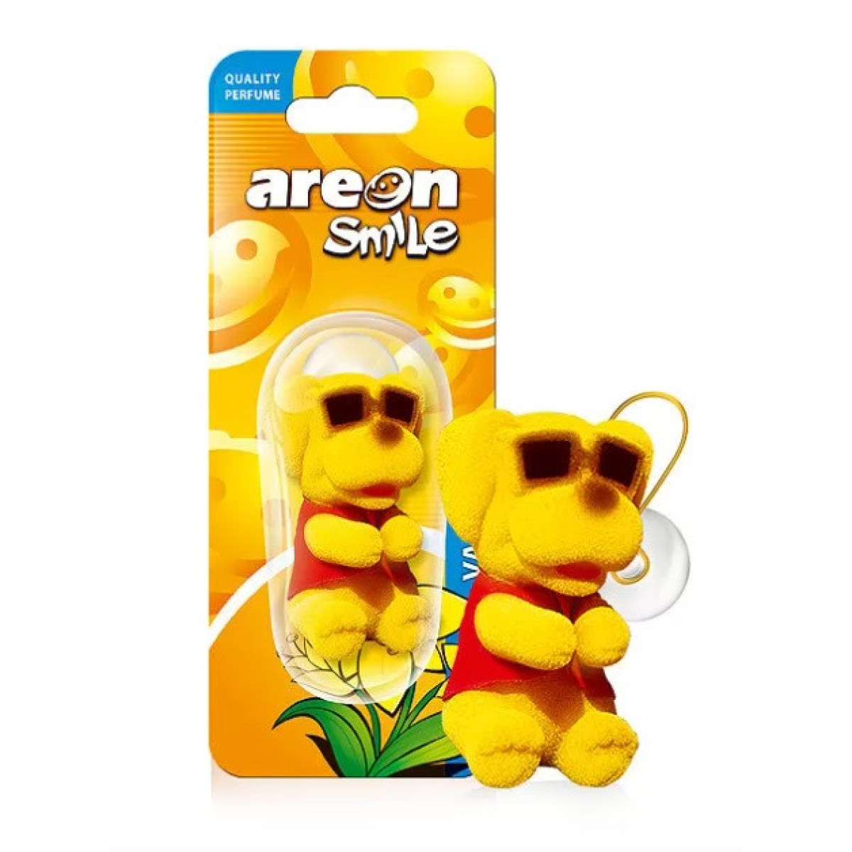 AREON Smile Toy Vanilla / Yellow Dog õhuvärskendaja