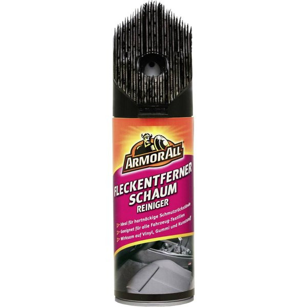 ARMORALL Stain Remove Foam Cleaner, polstripuhastusvahend harjaga, 400 ml