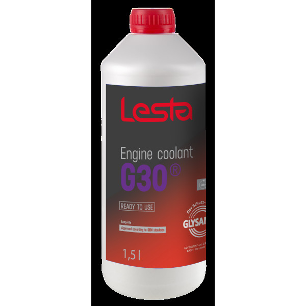 Lesta Glysantin G30 jahutusvedelik, kasutusvalmis, 1,5 l