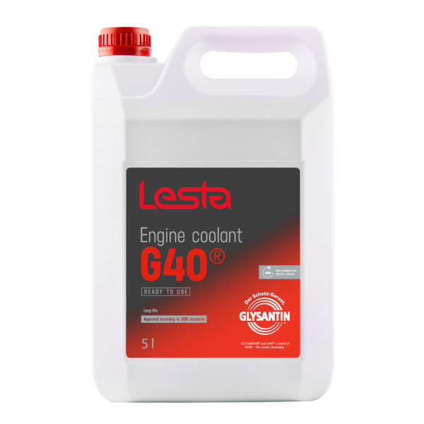 Lesta Glysantin G40 jahutusvedelik, kasutusvalmis, 5 l 