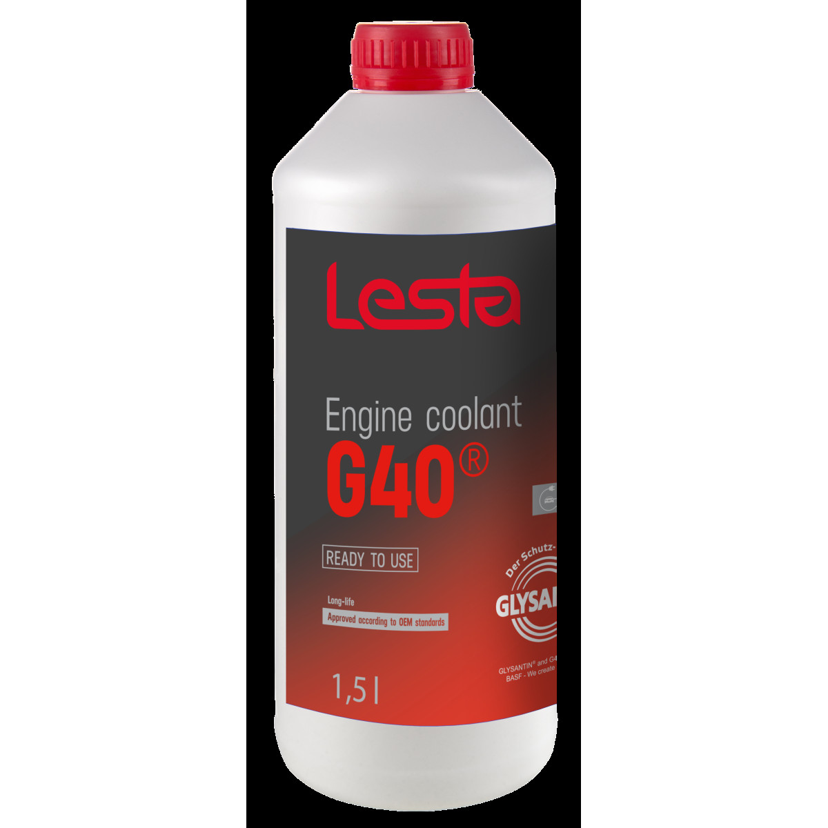Lesta Glysantin G40 jahutusvedelik, kasutusvalmis, 1,5 l Lesta Glysantin G40 jahutusvedelik, kasutusvalmis, 1,5 l