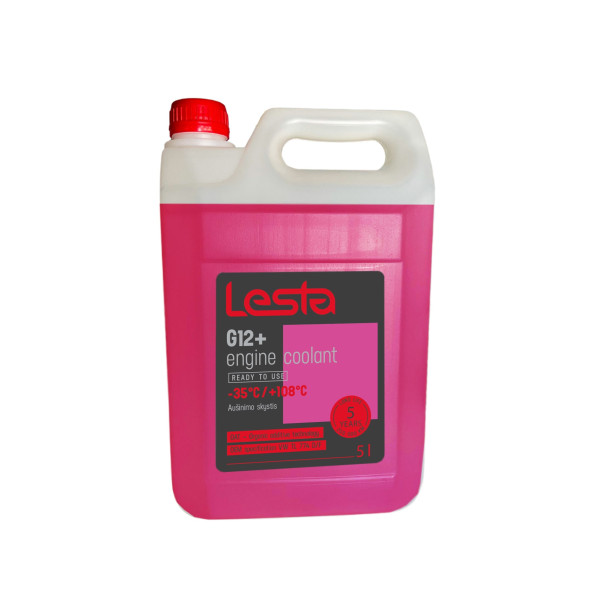 LESTA Antifreeze G12 -35°C, jahutusvedelik, 5 kg
