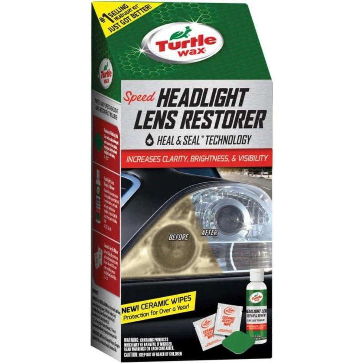 Turtle Wax Speed Headlight Lens Restorer, esitulede läätsede taastaja