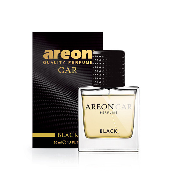 AREON Car Perfume Black, õhuvärskendaja sprei, 50 ml