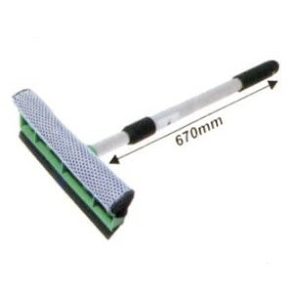 CARCOMMERCE Stiklų valymo įrankis teleskopiniu kotu (61898) CARCOMMERCE Stiklų valymo įrankis teleskopiniu kotu (61898)