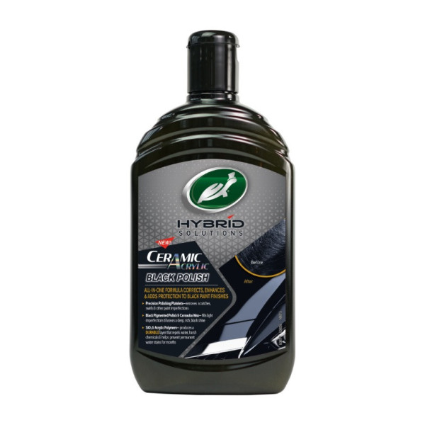 TURTLE WAX Ceramic Black Polish, poleerimisvaha, 500 ml