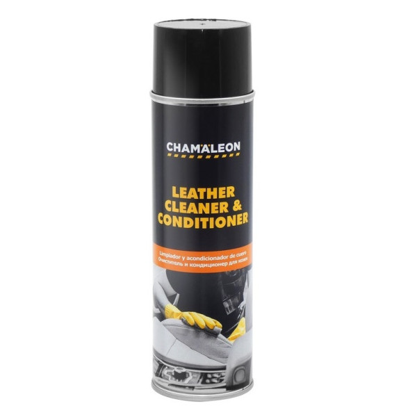 CHAMAELEON Aerosol Leather Cleaner And Conditioner, nahapuhastusvahend-palsam, 500 ml