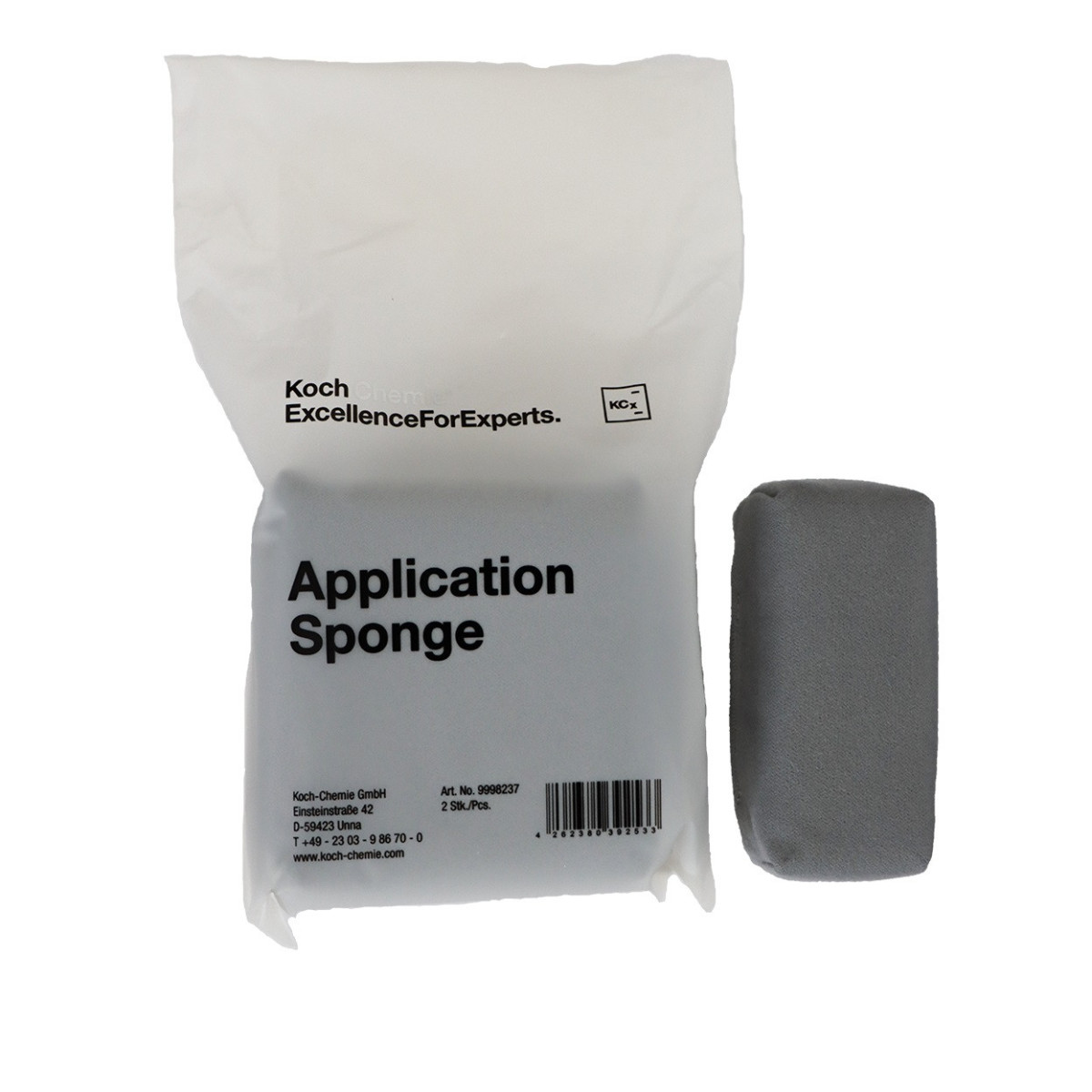KOCH CHEMIE Applicator sponges, aplikaatorkäsnad, 80x35x35mm ja 80x80x35mm 