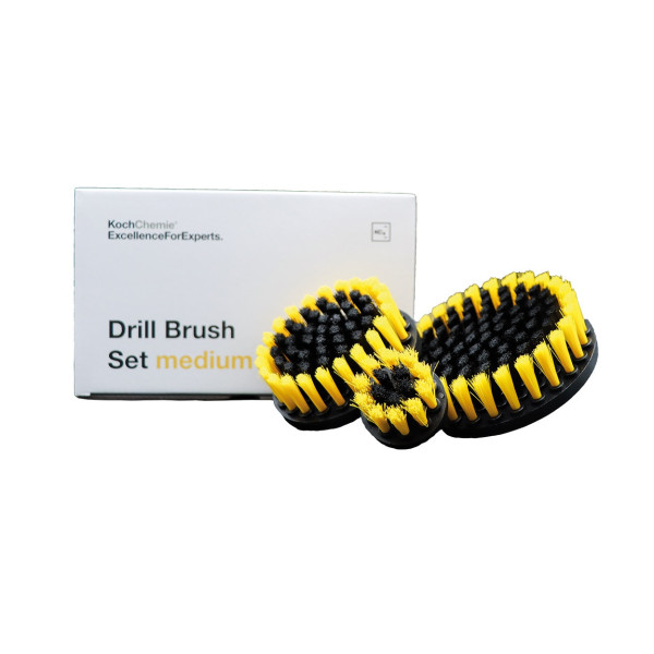 KOCH CHEMIE Drill Brush Set medium, pintslite komplekt rullil
