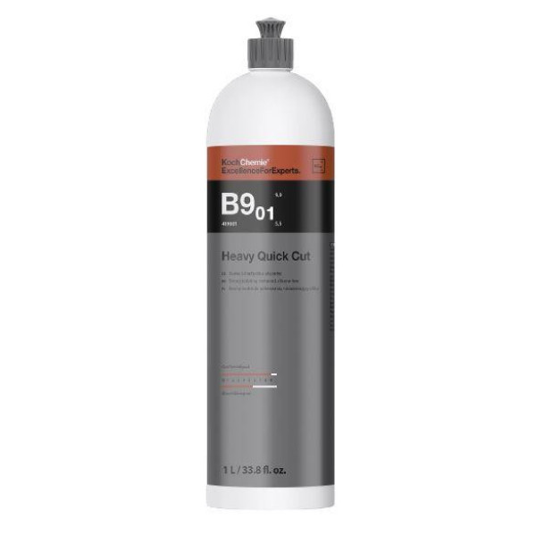 KOCH CHEMIE Heavy Quick Polish B9.01, tugev poleerimispasta, 250 ml