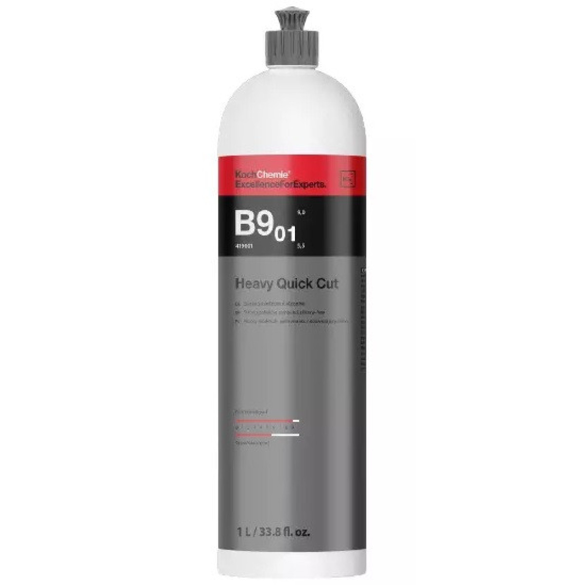KOCH CHEMIE Heavy Quick Polish B9.01, tugev poleerimispasta, 1L