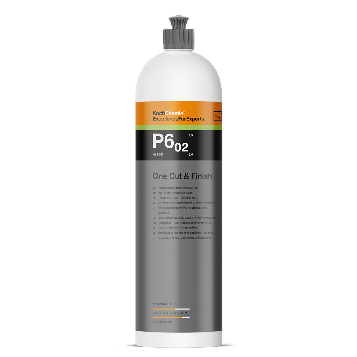 KOCH CHEMIE One Cut & Finish P6.02, kõrgläikega poleerimispasta, 1L