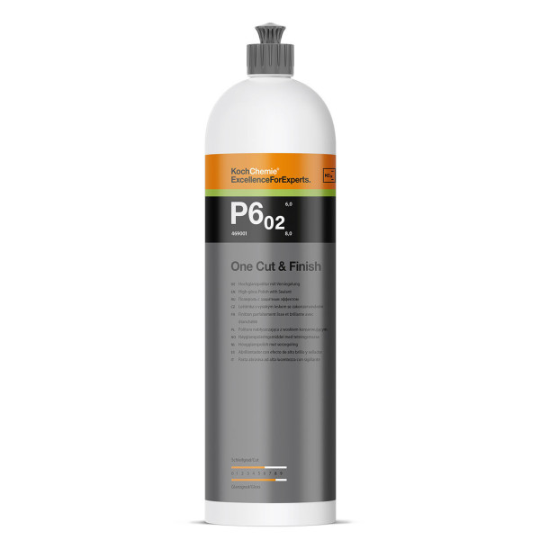 KOCH CHEMIE One Cut & Finish P6.02, kõrgläikega poleerimispasta, 1L
