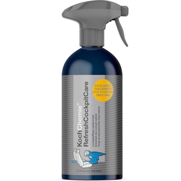 KOCH CHEMIE Refresh Cockpit Care, salongi plastdetailide puhastusvahend, 500 ml