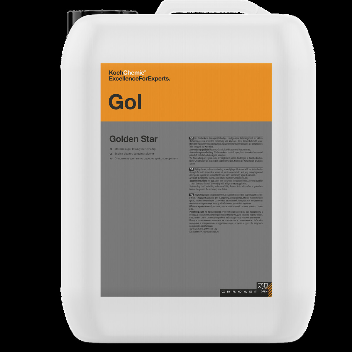 KOCH CHEMIE Golden Star Gol, mootoripuhastusvahend, 5L