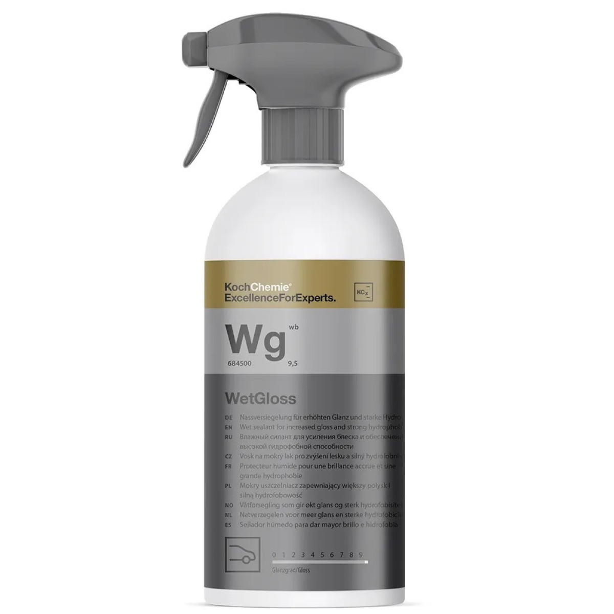 KOCH CHEMIE WetGloss WG, hüdrofoobne kate, 500 ml