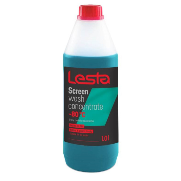 LESTA Concentrated Windscreen Washer Fluid -80°C, kontsentreeritud klaasipesuvedelik, 1 L