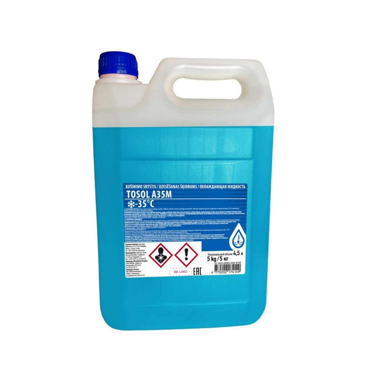 LESTA Antifreeze Tosol-A35M, jahutusvedelik, 5 kg