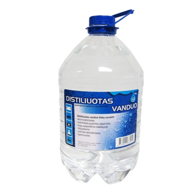 LESTA Destilleeritud vesi, 5L