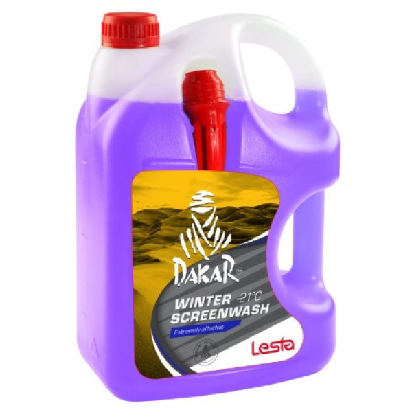 LESTA Windscreen Washer Fluid Dakar -21°C, klaasipesuvedelik, 4l