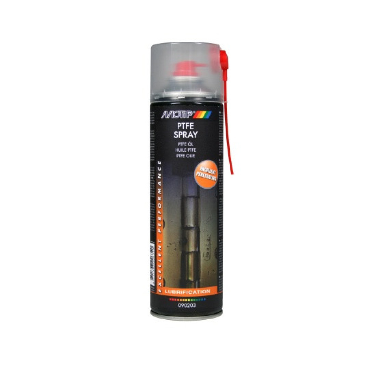 MOTIP PTFE Spray, tefloniga määrdeõli, 500 ml