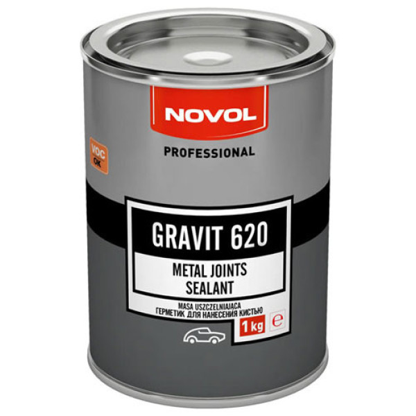 NOVOL Gravit 620 Metal Joints Sealant, määritav PU hermeetik, 1 kg