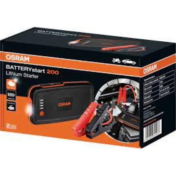 OSRAM BATTERYstart 200 (OBSL200), käivitusaku, liitium 6000 mAh
