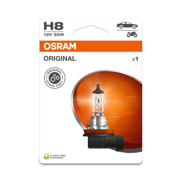 OSRAM autopirn H8 35W 12V PGJ19-1, 1 tk
