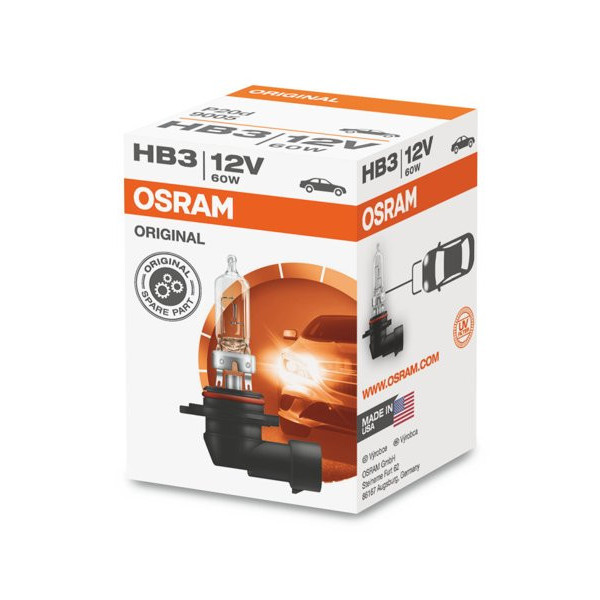 OSRAM autopirn HB3 60W 12V P20D (Ameerika autodele), 1 tk