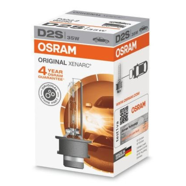 OSRAM XENON autopirn, 35W P32D-2 D2S, 1 tk