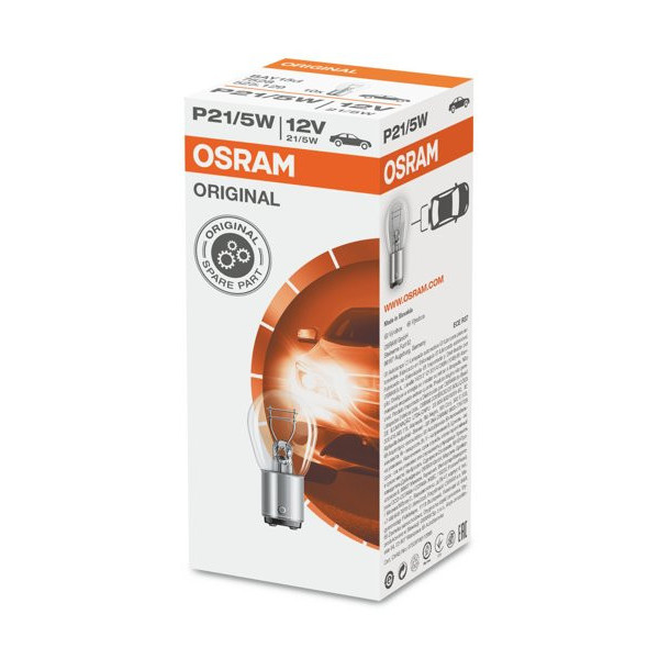OSRAM autopirn 21/5W 12V BAY15D, 1 tk