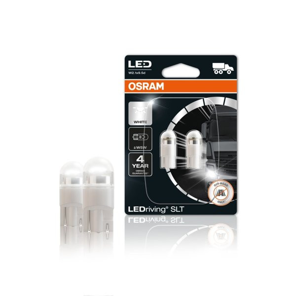 OSRAM autopirnid LED W5W 1W 24V W2.1x9.5D, 2 tk