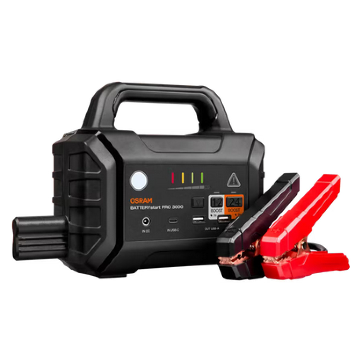 OSRAM BATTERYstart PRO 3000 käivitusaku, 36400mAh, käivitusvool 2500A, 12/24V