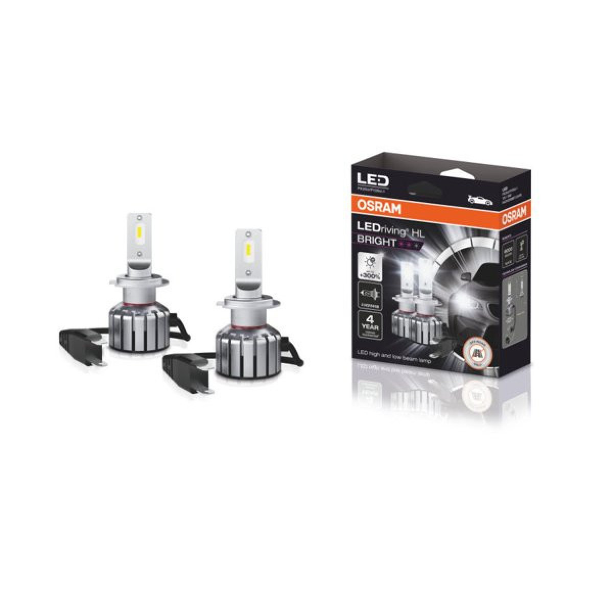 OSRAM LED autopirnid H7 9W 12V PX26D 4X23, 2 tk