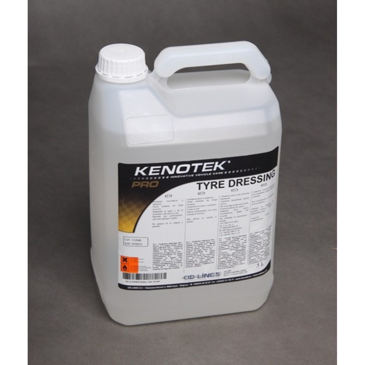 KENOTEK Tyre Dressing, silikoonist rehvihooldusvahend, 5 l
