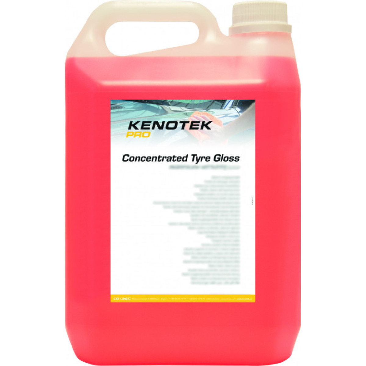 KENOTEK Concentrated Tire Gloss, kontsentreeritud rehviläige, 5l