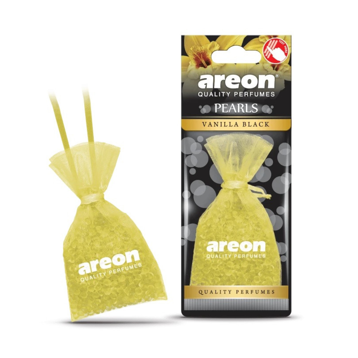AREON PEARLS - Vanilla Black, õhuvärskendaja