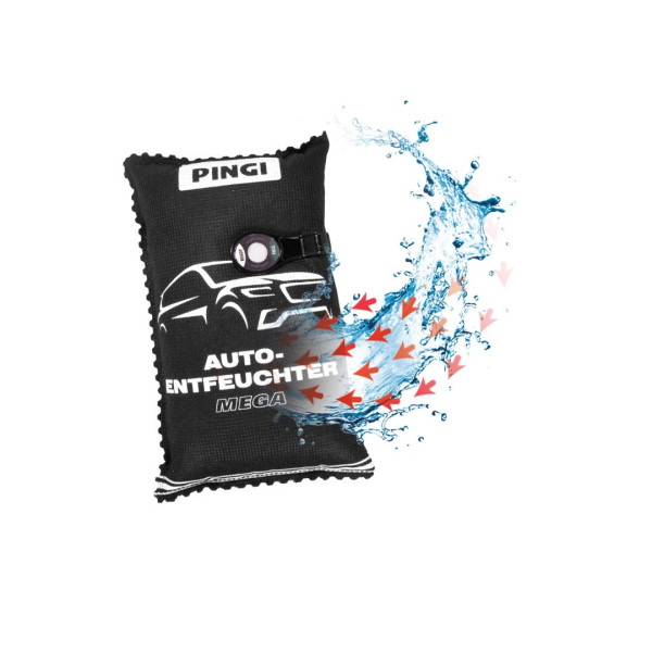 PINGI Car Dehumidifier MEGA, korduvkasutatav niiskuse imaja, 1 kg