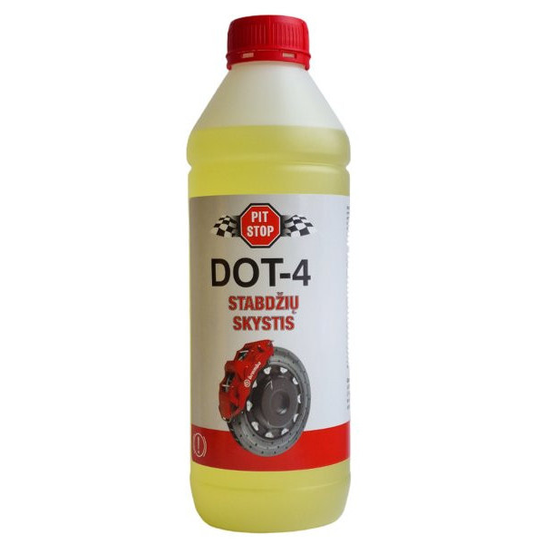 PIT STOP pidurivedelik DOT-4, 1 l PIT STOP pidurivedelik DOT-4, 1 l