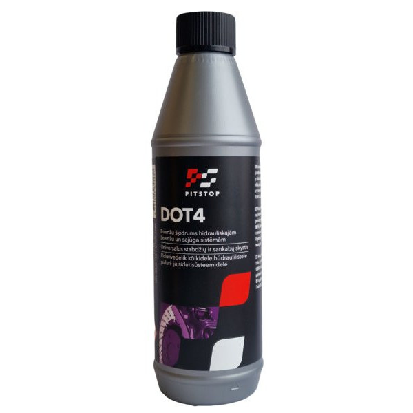 PIT STOP pidurivedelik DOT-4, 450 ml PIT STOP pidurivedelik DOT-4, 450 ml