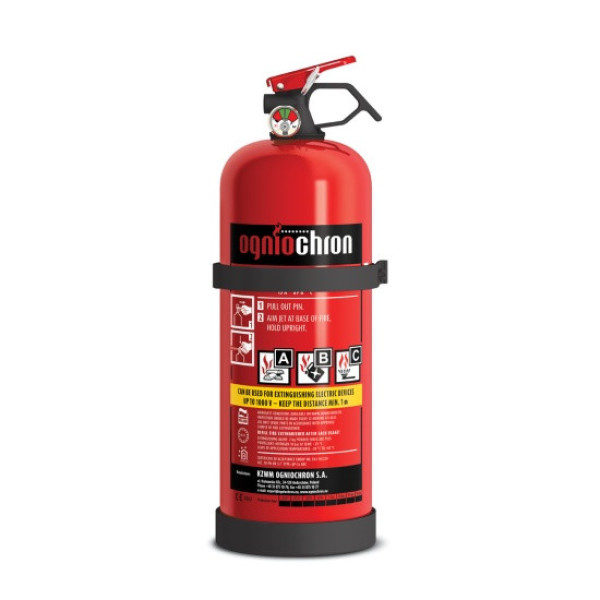 OGNIOCHRON Pulberkustuti manomeetriga ABC 2 kg