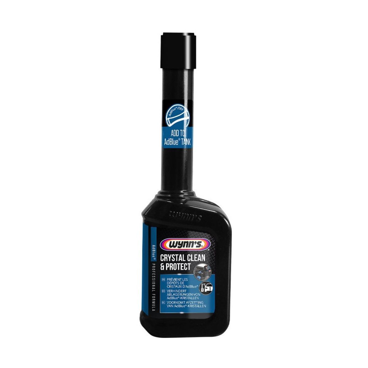 WYNNS Crystal Clean & Protect, lisand AD-Blue süsteemile kristalliseerumise vastu, 125 ml