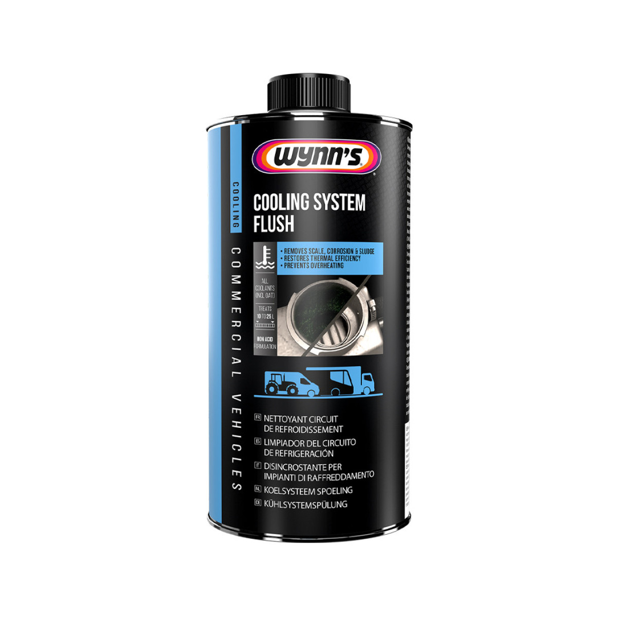 WYNNS Cooling System Flush, jahutussüsteemi puhastusvahend, 1L